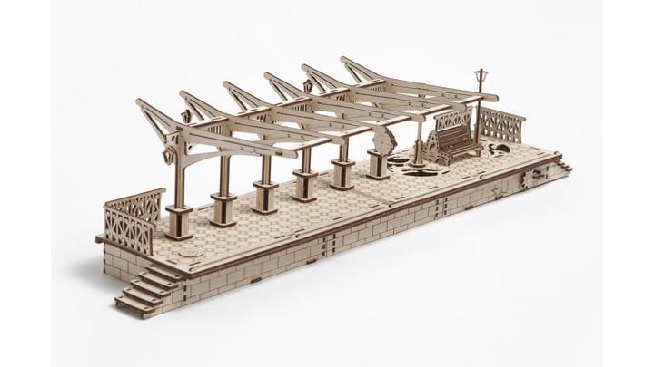 Produktbild Ugears Bahnsteig 196 Teile