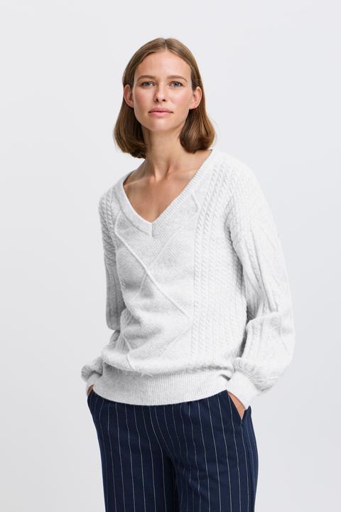 Produktbild B.young BYMEDI VNECK JUMPER 20815667 (XXL)