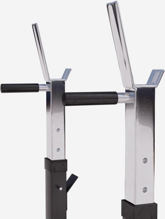 Actual product image Gorilla Sports Weight bench with shelf