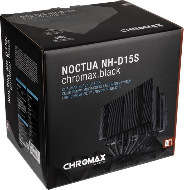 Immagine prodotto Noctua NH-D15S chromax.black CPU cooler (160 mm)