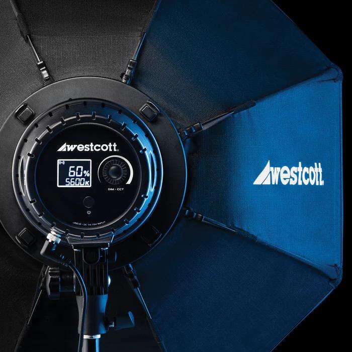 Immagine prodotto Westcott U60-B Kit Softbox a 3 luci a LED bi-colore