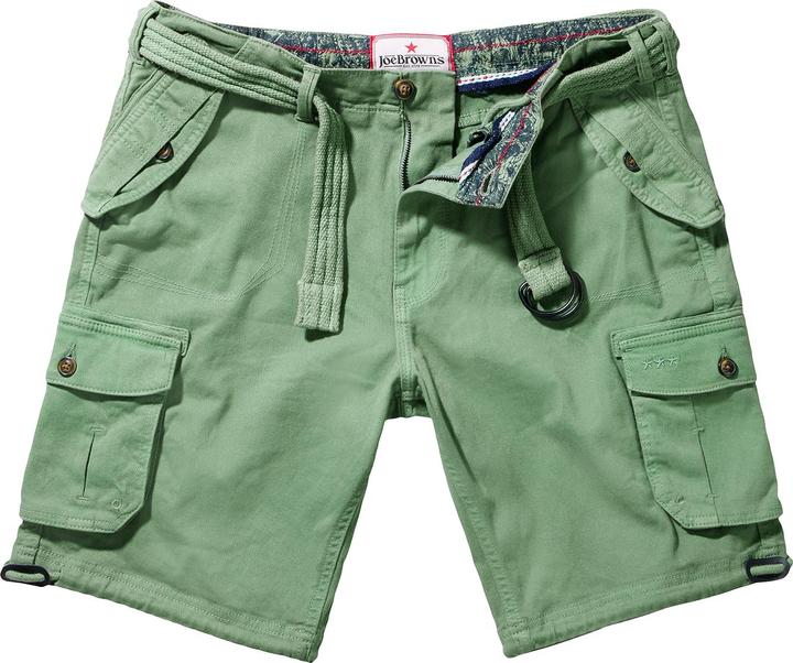Actual product image Joe Browns Belted Relaxed Fit Cargo Shorts (32)
