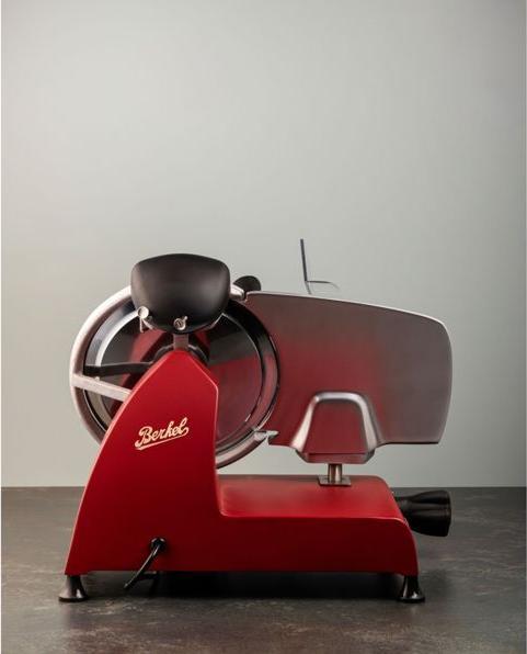 Productafbeelding Berkel Red Line 250 mat rode snijmachine met 250 mm stalen blad