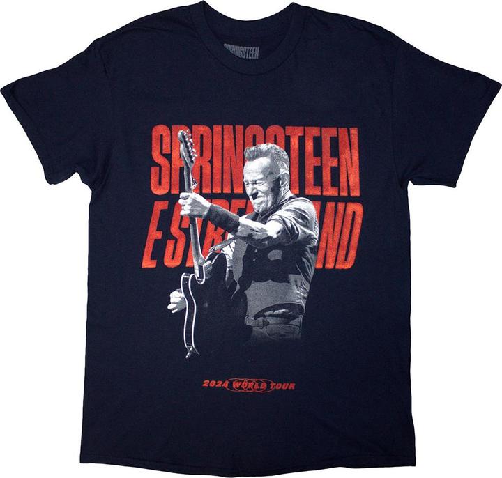 Bruce Springsteen Tour '24 TShirt Rückseitiger Aufdruck