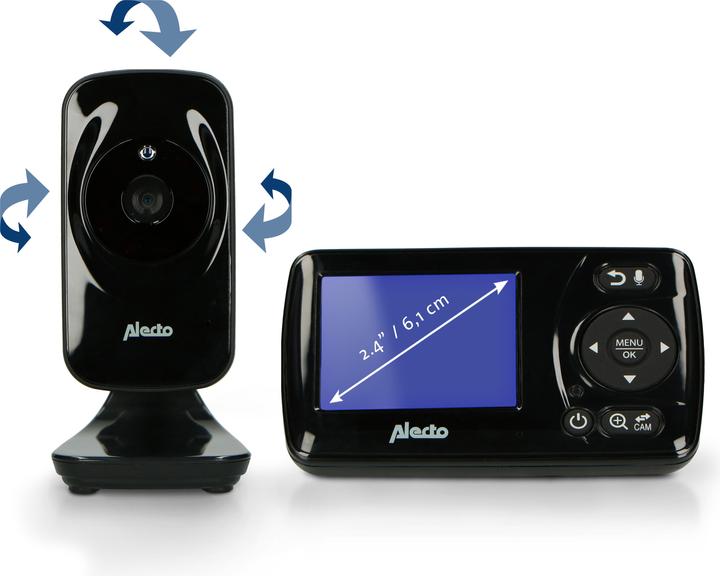 Actual product image Alecto DVM-71 Black (Video & Audio, 300 m)