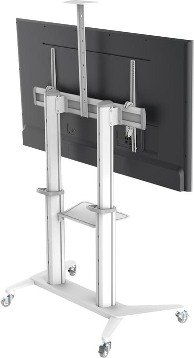 Image du produit PureMounts Chariot TV PDS-0013C DS, blanc (Universel, 90", 140 kg)