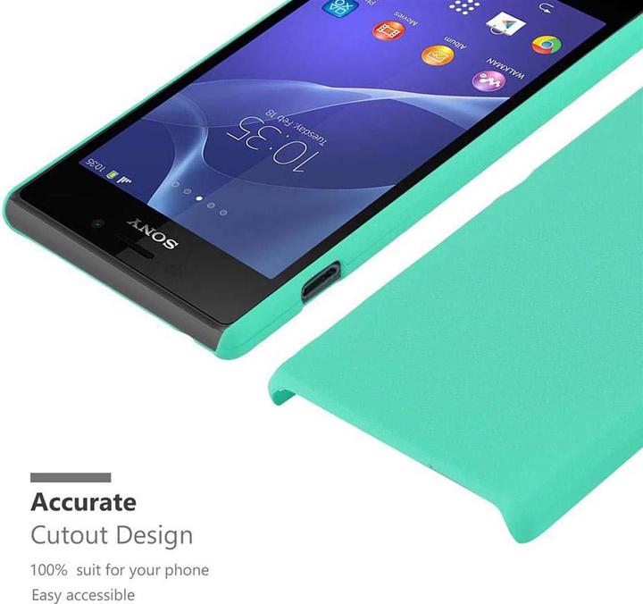 Produktbild Cadorabo Hard Cover Frosty Cover (Sony Xperia M2, Sony Xperia M2 Aqua)
