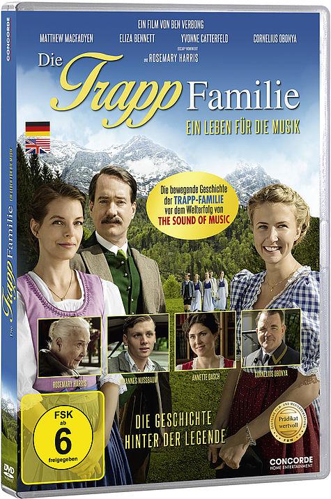 Produktbild Die Trapp Familie Ein Leben für die Musik (DVD, 2015, Deutsch, Englisch)