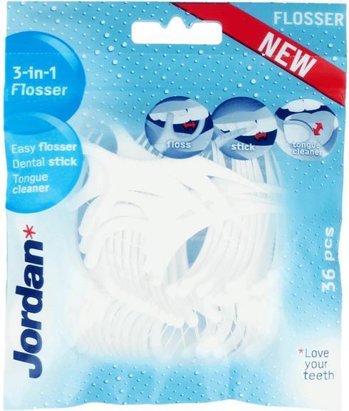 Jordan Flosser 3in1 threadwindows 50pcs.