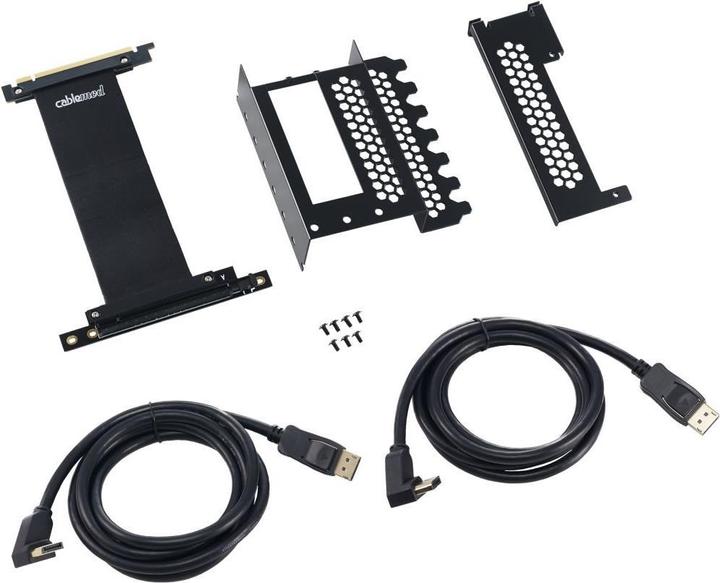 Actual product image CableMod Verti PCI-e Bracket 2x DP