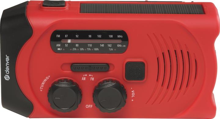 Produktbild Denver Radio SCR-2000 Solar-Kurbelradio (AM, FM)