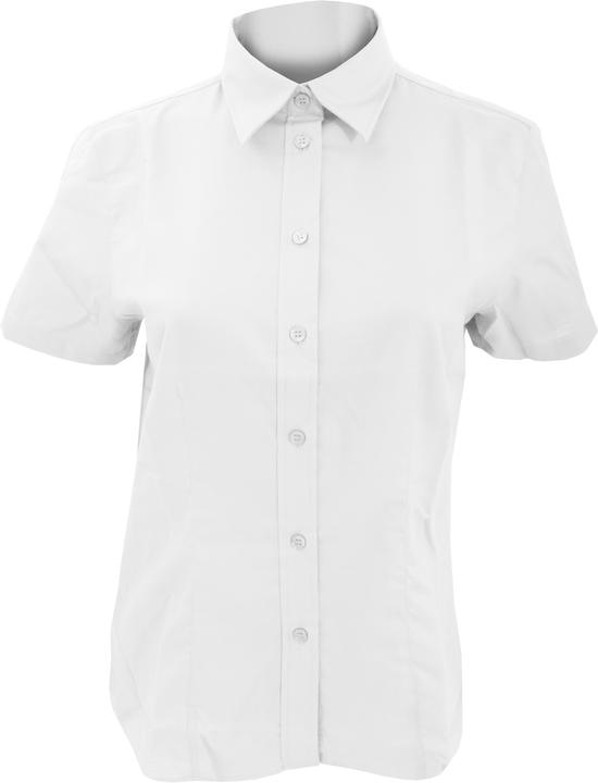 Kustom Kit Workwear Oxford Bluse Kurzarm