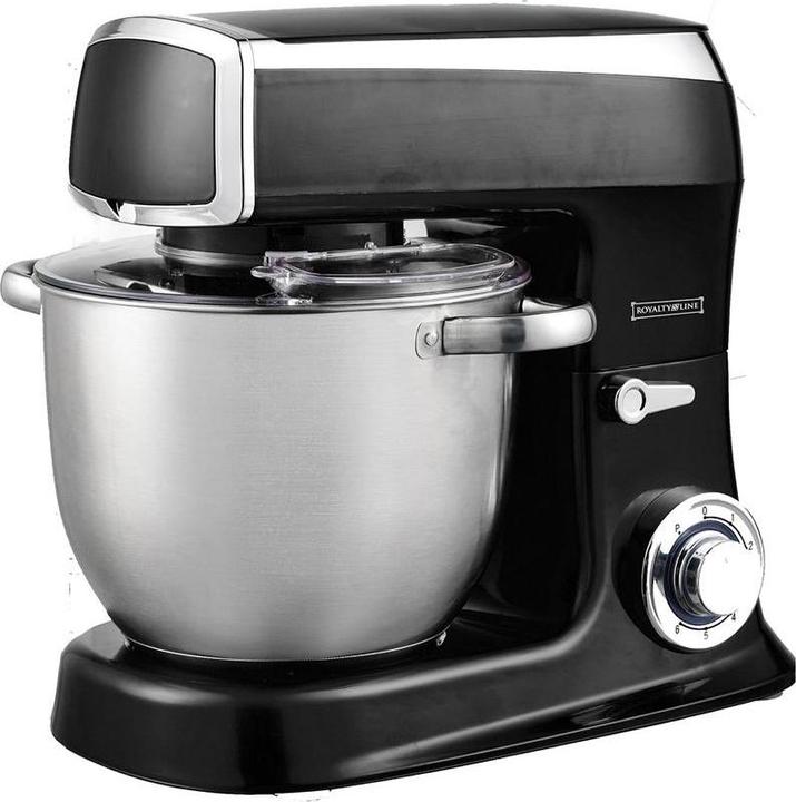JTI Küchenmaschine, 2100 W - 7,5 l - Schwarz (2100 W)
