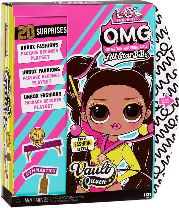 Actual product image L.O.L. Surprise! OMG Sports Doll-Gymnastics