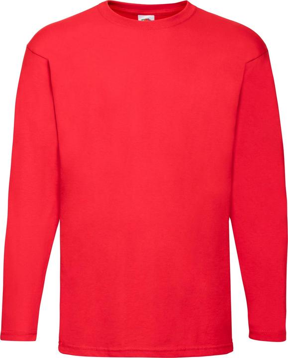 Fruit of the Loom Valueweight TShirt Langärmlig (M)