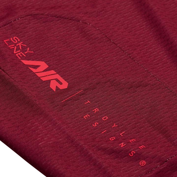 Image du produit Troy Lee Designs Skyline Air SS Jersey, Mono, oxblood, XL (XL)
