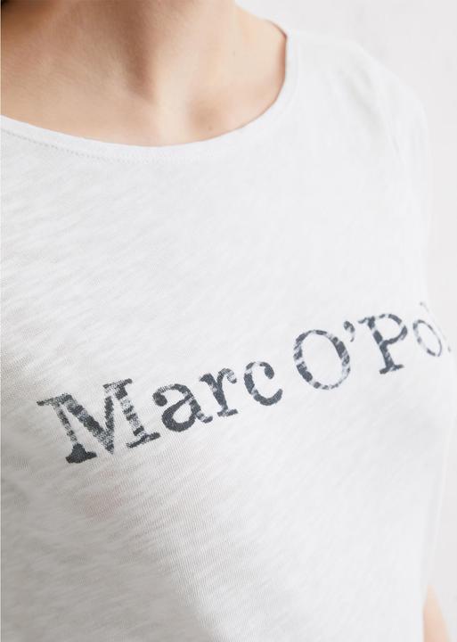 Actual product image Marc O'Polo Women's t-shirt with printed logo on the inside of the chest (S)