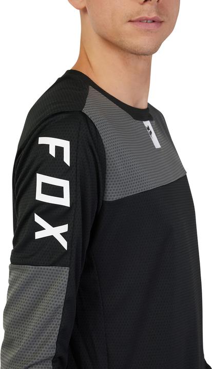 Image du produit Fox Jersey 23 Defend Ls Foxhead Blk M (M)
