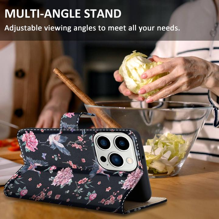 Produktbild Cadorabo Hülle für Apple iPhone 14 PRO MAX im Book Print Style (Apple iPhone 14 Pro Max)