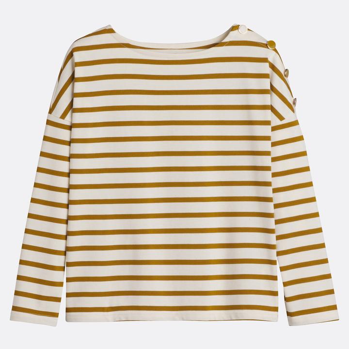La Redoute Collections Ringelshirt Signature AIMIE mit lockerer Schnittform (XS)