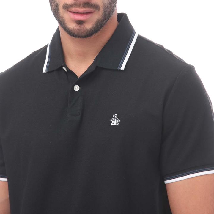 Produktbild Original Penguin Poloshirt Mit kontrastfarbenen Streifen (L)