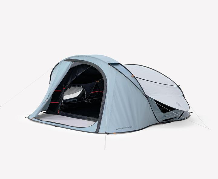Quechua Campingzelt Wurfzelt - 2 Seconds für 3 Personen XL F&B (Wurfzelt, 6.30 kg, 3 Personen)