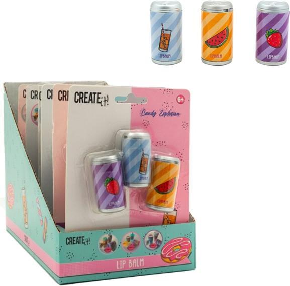 Produktbild Create It! Candy Lippenbalsam, 3 Stk.