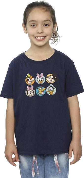 Immagine prodotto Disney Mickey Mouse And Friends Faces Maglietta Ragazze (140, 146)