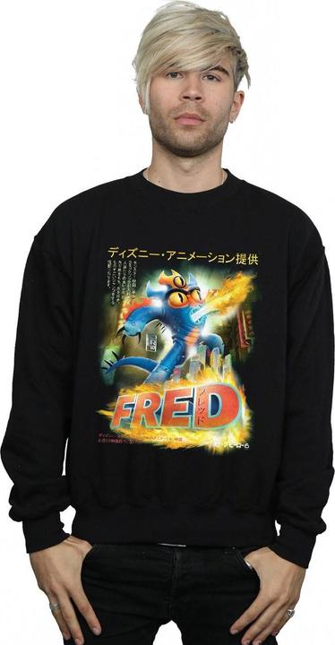 Produktbild Disney Big Hero 6 Fred Anime Poster Sweatshirt (S)
