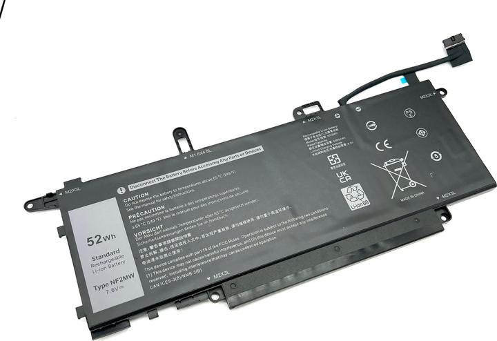 Image du produit Vistaport Batterie pour DELL Latitude 7400 2in1/9410 2in1 (4 cellules, 6500 mAh)