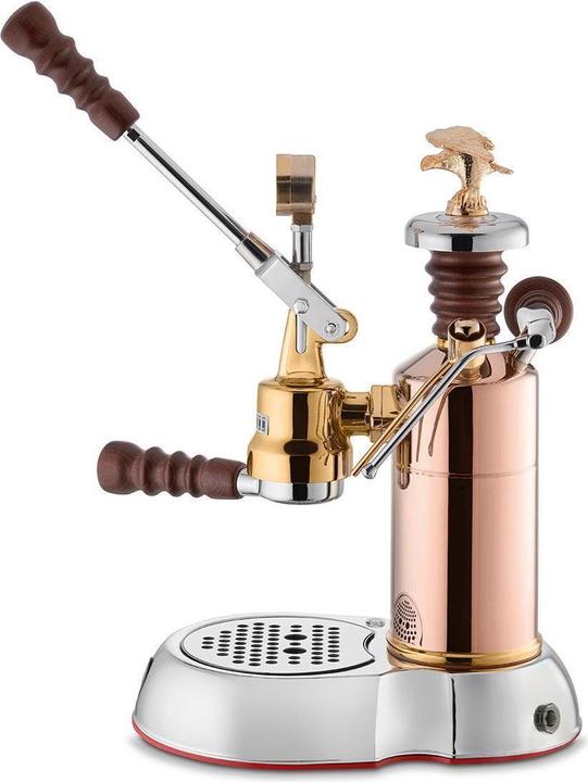 Produktbild La Pavoni LPLESE01EU, Espressomaschine Esperto Edotto, Cuivre/chrome/or