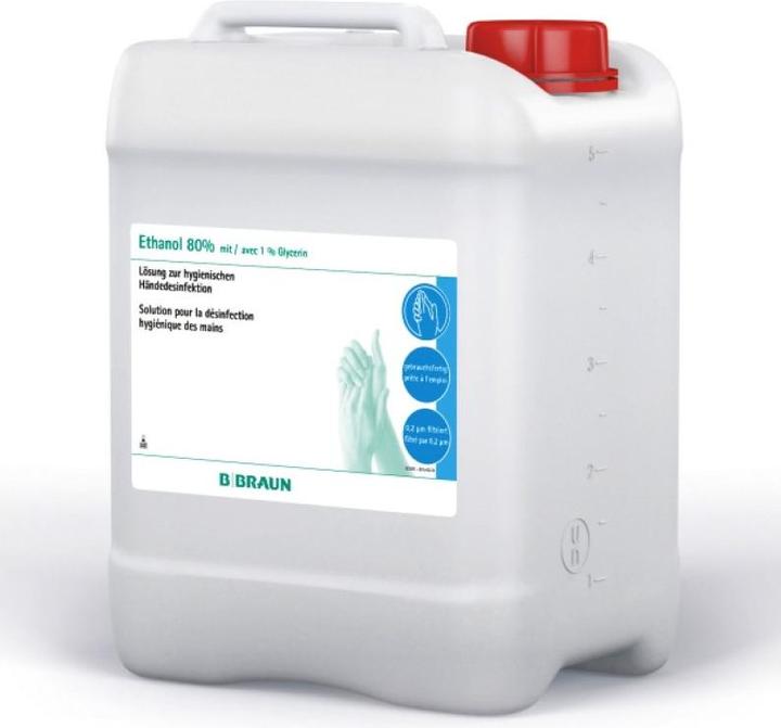 B.Braun B. BRAUN Ethanol 80% Glycerin 1% Kanister 5 lt (5000 ml)