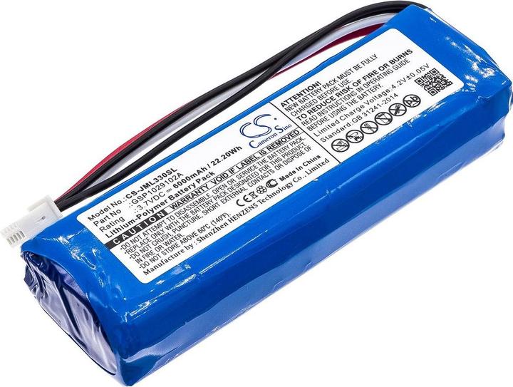 NoName Battery for JBL GSP1029102A, Charge 3 Speaker 6000mAh, 3.7V
