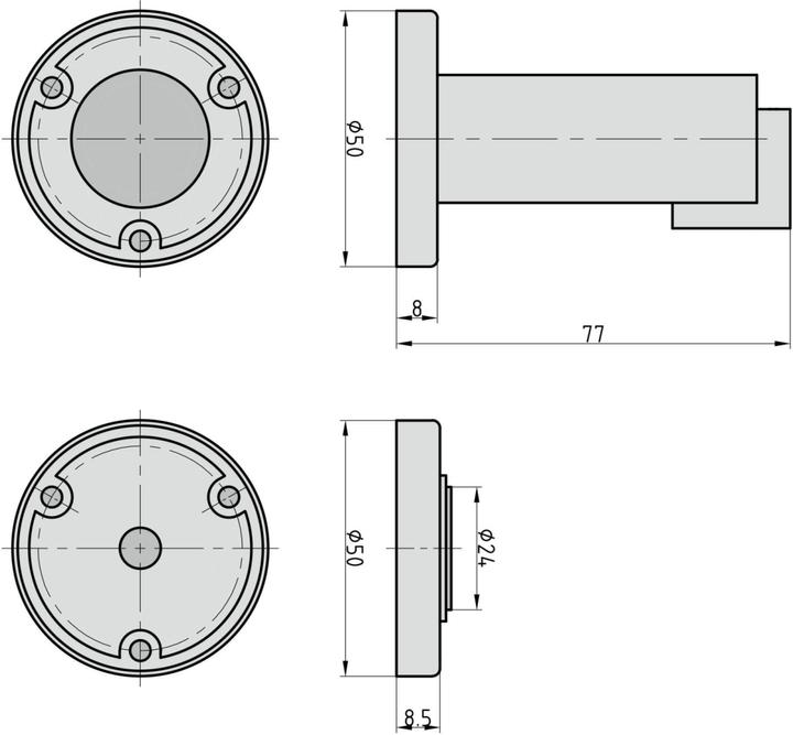 Nährwerte und Zutaten Olymp TS 240 Türfeststeller magnetisch (1 Stück)