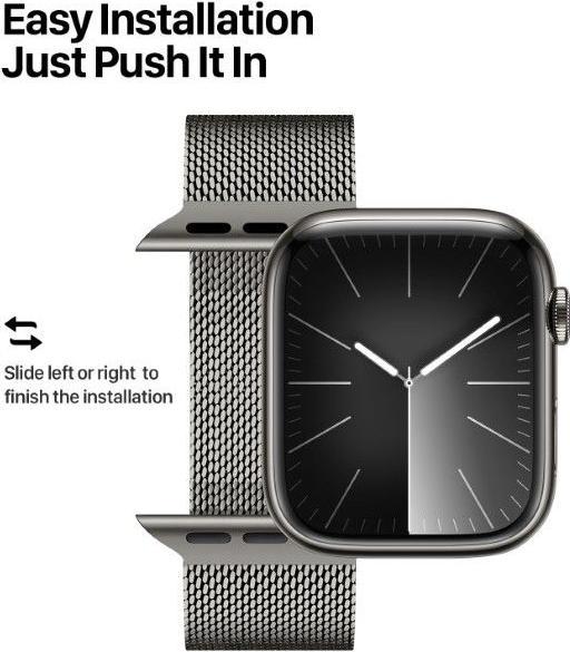 Image du produit Dux Ducis Pro Bracelet (44 mm, 45 mm, 42 mm, 49 mm, Acier inoxydable)