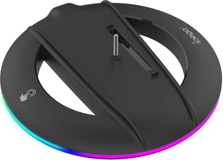 Produktbild - iPega P5S025S Vertical Stand with RGB for PS5 Slim Black (PS5)
