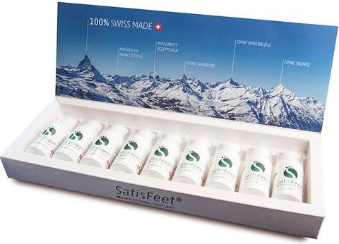 Image du produit Satisfeet Set à 9 x 30 ml (Crème et gel pour les pieds, 30 ml)