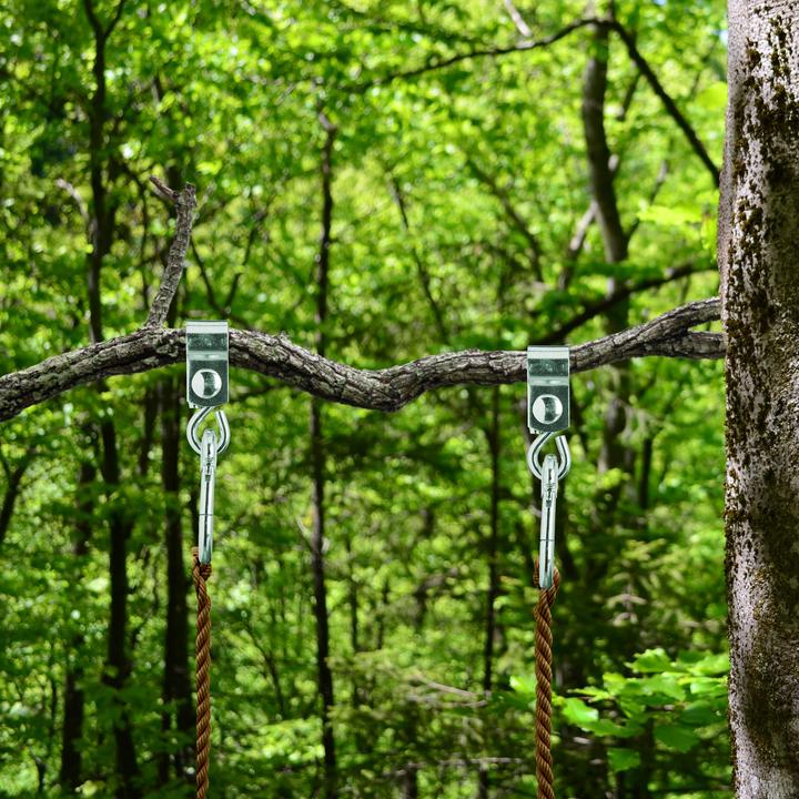 Actual product image Relaxdays 2x swing hooks