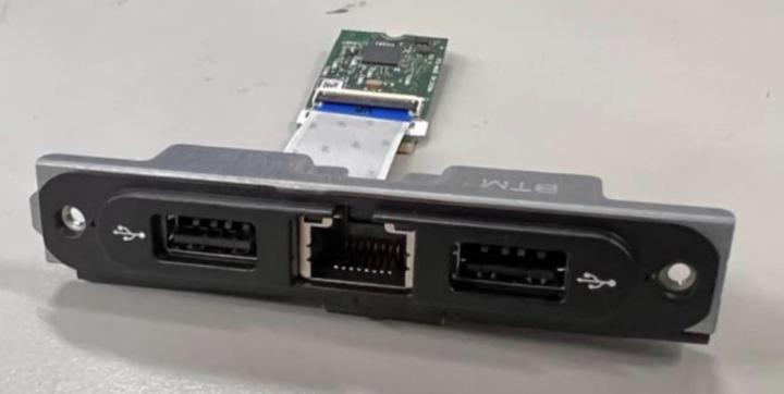 Actual product image Intel Lan USB Add-On Assembly Single (USB 2.0, RJ45)