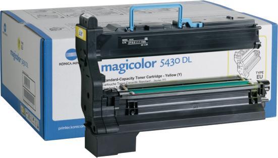 Produktbild Konica Minolta KONICA Toner yellow 4539132 Magicolor 5430 Seiten (Y)