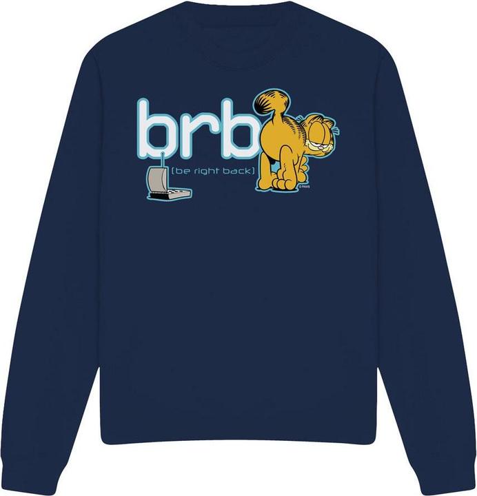 Immagine prodotto Garfield Be Right Back Felpa Adulto Unisex (L)