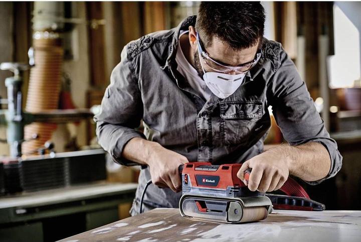 Actual product image Einhell TE-BS 850 E Belt sander 4466245 Belt sander 850 W Belt width 75 (Belt sanders, 850 W)