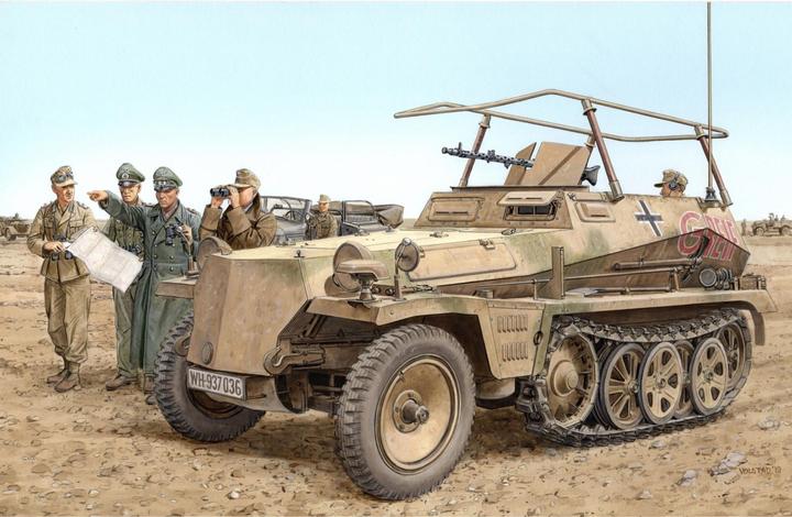 Actual product image 1:35 Sd.Kfz.250/3 "Griffin