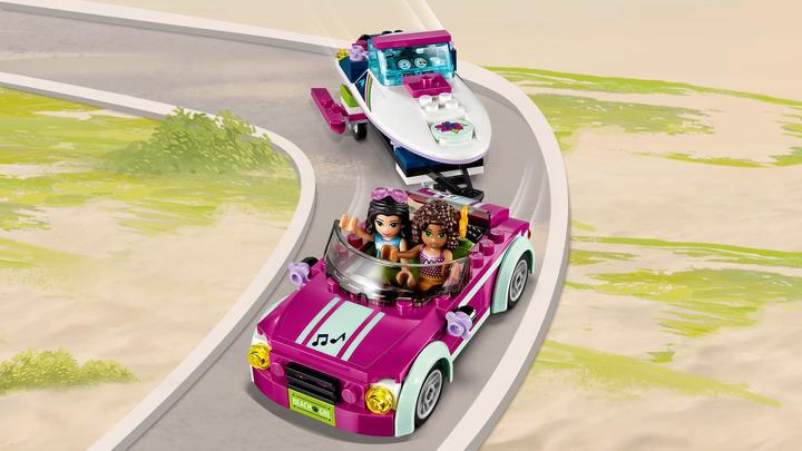 Actual product image LEGO Friends Andreas speedboat transporter (41316, LEGO Friends)