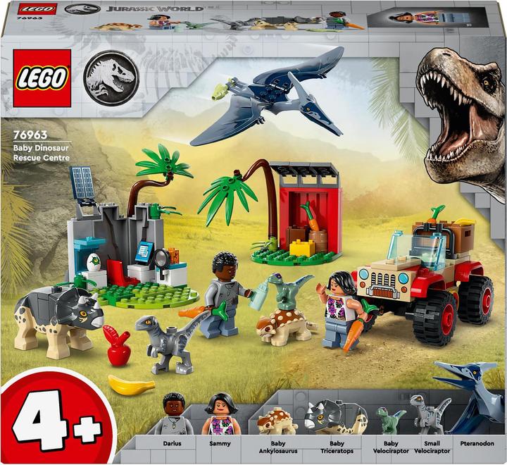 Actual product image LEGO Rescue centre for baby dinosaurs (76963, LEGO Jurassic World)