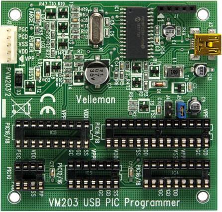 Produktbild Velleman USB PIC® programmer (Erweiterung)