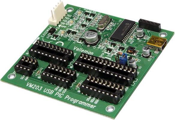 Produktbild Velleman USB PIC® programmer (Erweiterung)