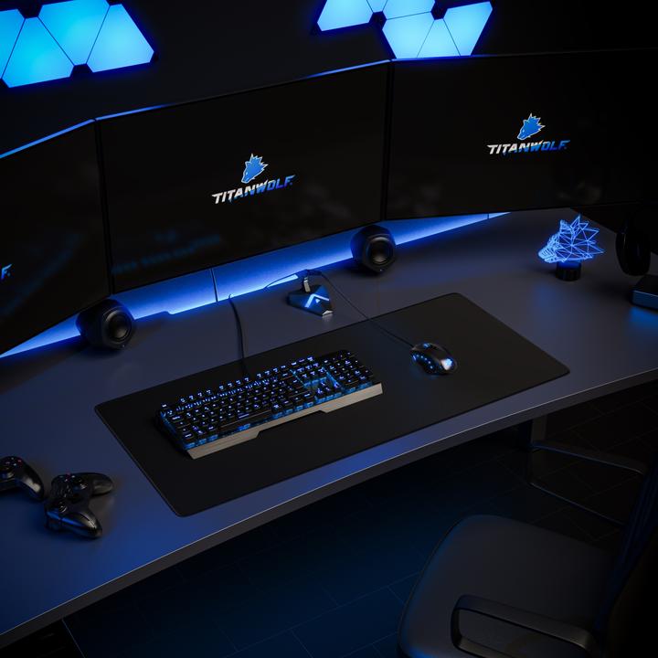 Actual product image Titanwolf Gaming Mouse Pad (XXL)