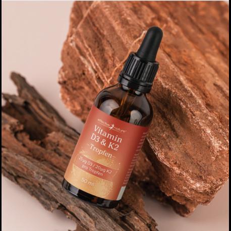 Actual product image Effective Nature Vitamin D3 K2 Oil (1 Piece, Oil)