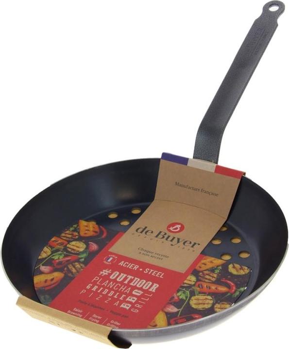 Produktbild de Buyer Maronipfanne (28 cm, Bratpfanne, Eisen)